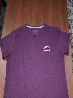 Patagonia Kids Graphic T-Shirt – Size Large – Purple
